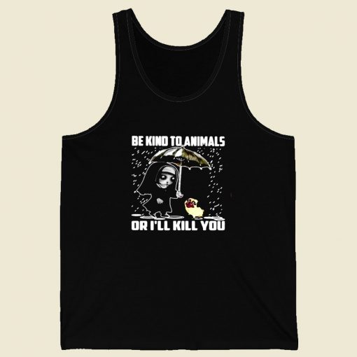 John Wick Be Kind To Animals Men Tank Top