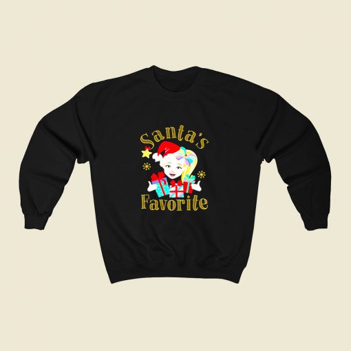 Jojo Siwa Santas Favorite 80s Fashionable Sweatshirt