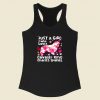 Just A Girl Who Loves Cavalier King Racerback Tank Top Style