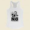 Just Say No Women Racerback Tank Top