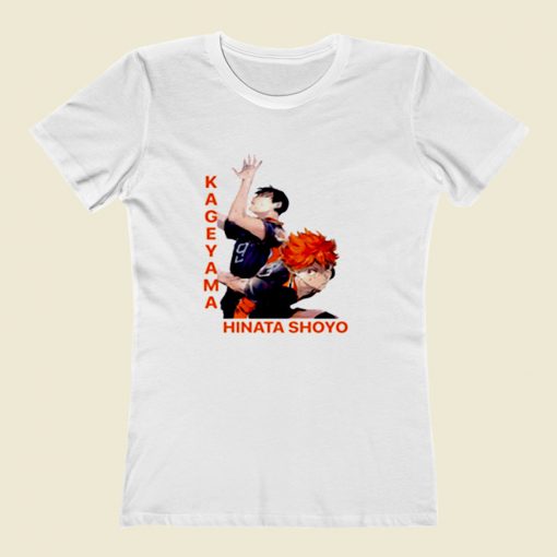 Kageyama And Hinata Cool Women T Shirt Style