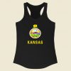 Kansas Flag Racerback Tank Top Style