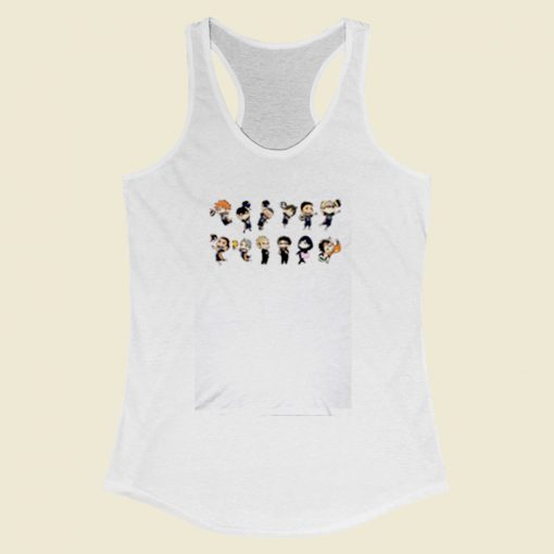 Karasuno Member Women Racerback Tank Top