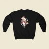 Kawaii Witch Anime Girl 80s Fashionable Sweatshirt