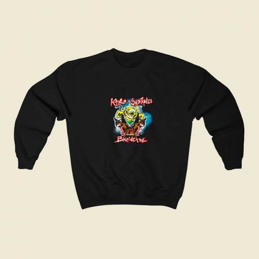 Kayzo X Subtronics Braincase 80s Fashionable Sweatshirt