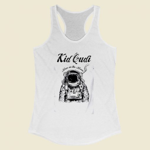 Kid Cudi Man On The Moon Women Racerback Tank Top