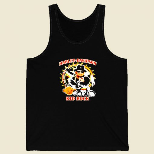 Kid Rock Harley Davidson Men Tank Top