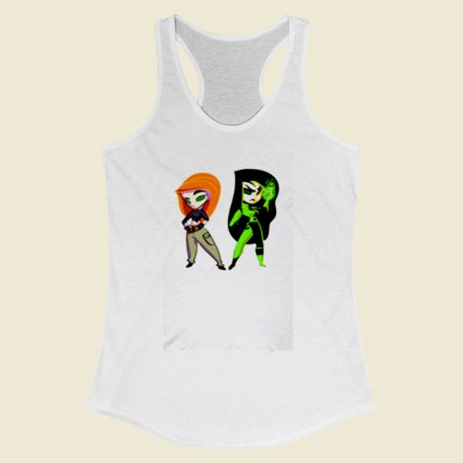 Kim And Shego Women Racerback Tank Top