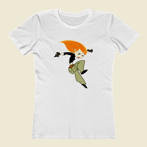 Kim Possible Jump Women T Shirt Style