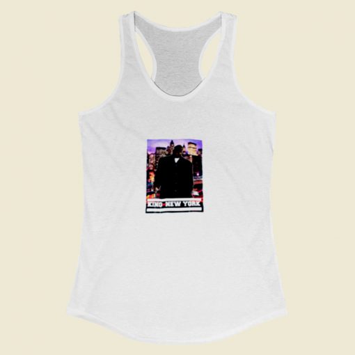 King Of New York Notorius Big Women Racerback Tank Top