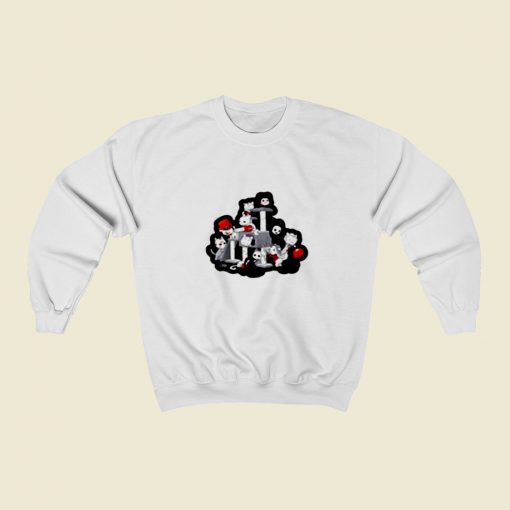 Kitties Cats Horror Characters Christmas Sweatshirt Style