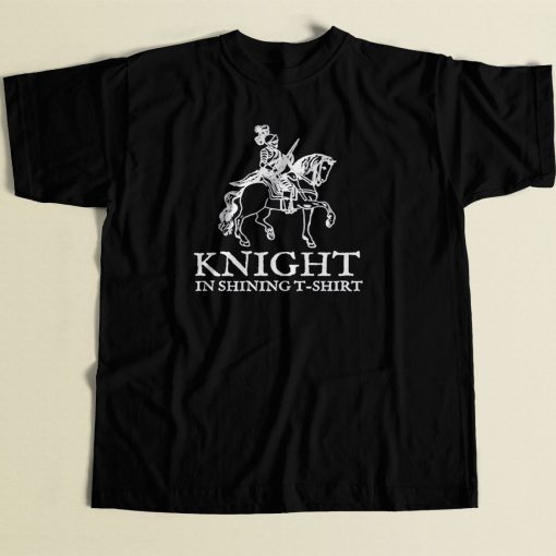 Knight In Shining Armor 80s Men T Shirt