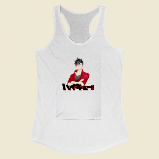 Kuroo Tetsurou Women Racerback Tank Top