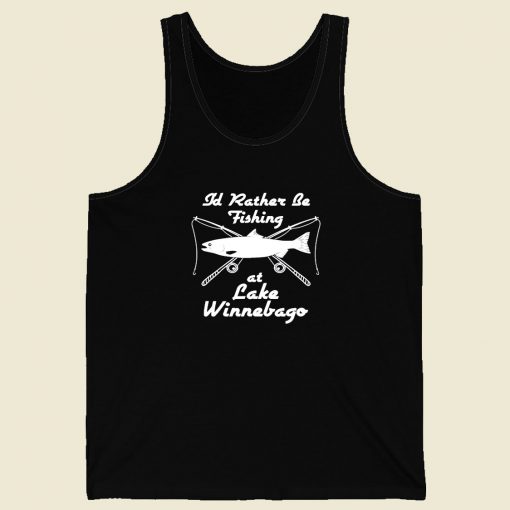 Lake Winnebago Fishing Men Tank Top