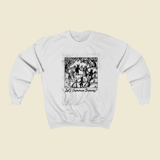 Lets Summon Demons Christmas Sweatshirt Style