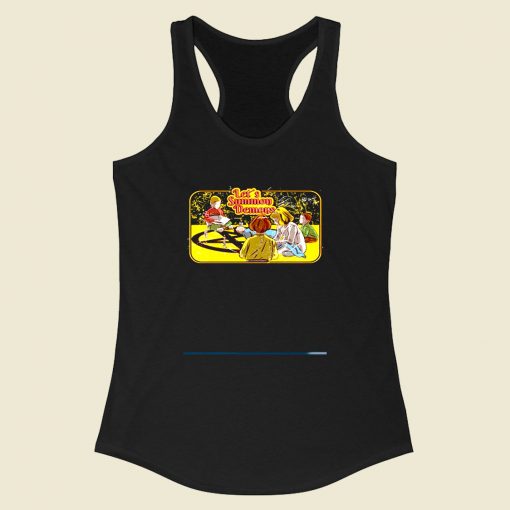 Lets Summon Demons Racerback Tank Top Style