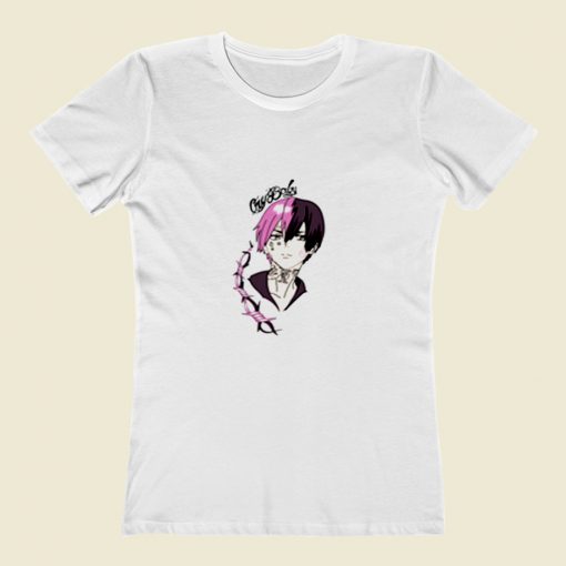 Lil Peep Cry Baby Anime Women T Shirt Style