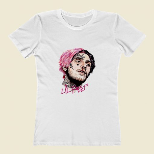 Lil Peep Head Women T Shirt Style