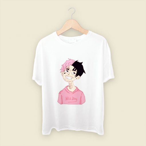 Lil Peep Hell Boy Cartoon Men T Shirt Style