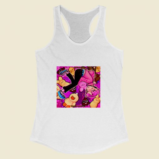 Lil Peep You Will Love Me Women Racerback Tank Top