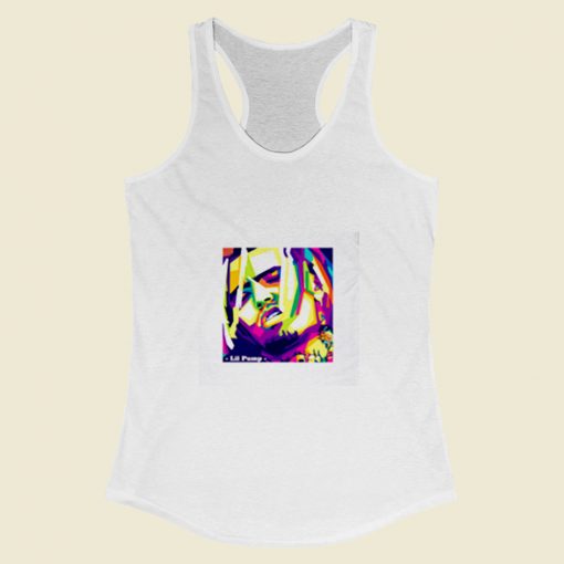 Lil Pump Wpap Women Racerback Tank Top