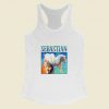 Lil Sebastian Homage Women Racerback Tank Top