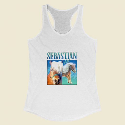 Lil Sebastian Homage Women Racerback Tank Top