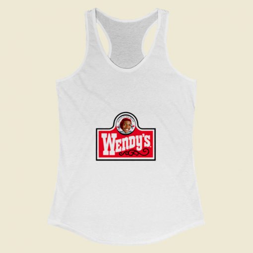 Lil Yachty Wendys Burger Women Racerback Tank Top