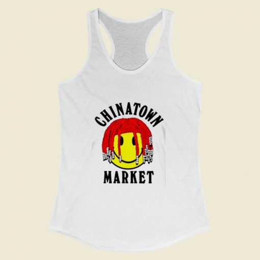 Lil Yachtys Merch For Chinatown Market Women Racerback Tank Top