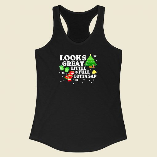 Little Full Lotta Sap Racerback Tank Top Style