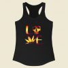 Love Weed Cannabis Racerback Tank Top Style