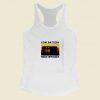 Low Battery Need Whiskey Women Racerback Tank Top