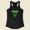 Lucky You Fuck You Racerback Tank Top Style