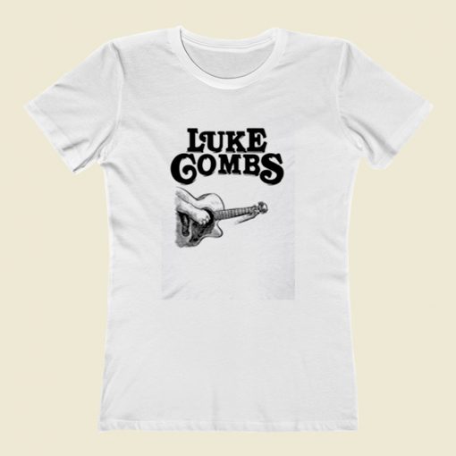 Luke Combs Art Women T Shirt Style