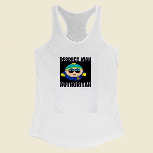 Mah Authoritah Women Racerback Tank Top