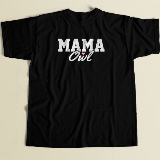 Mama Owl 80s Men T Shirt