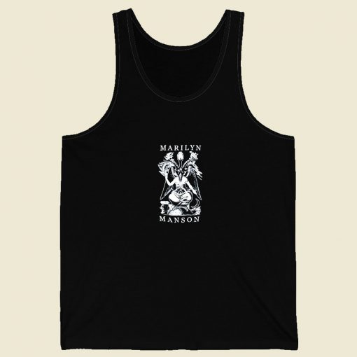 Marilyn Manson Bigger Than Satan Men Tank Top