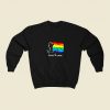 Mickey Mouse Lgbt Pride Love Is Love 80s Fashionable Sweatshirt