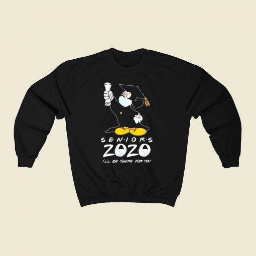 Mickey Seniors 2020 Quarantined 80s Fashionable Sweatshirt