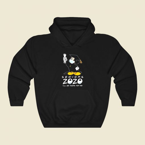 Mickey Seniors 2020 Quarantined 80s Hoodie Fashion