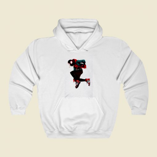 Miles Morales Spider Man Street Hoodie Style