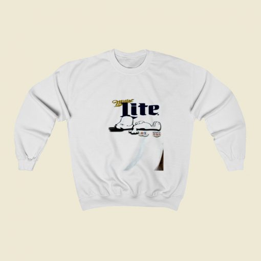 Miller Lite Beer Logo Christmas Sweatshirt Style