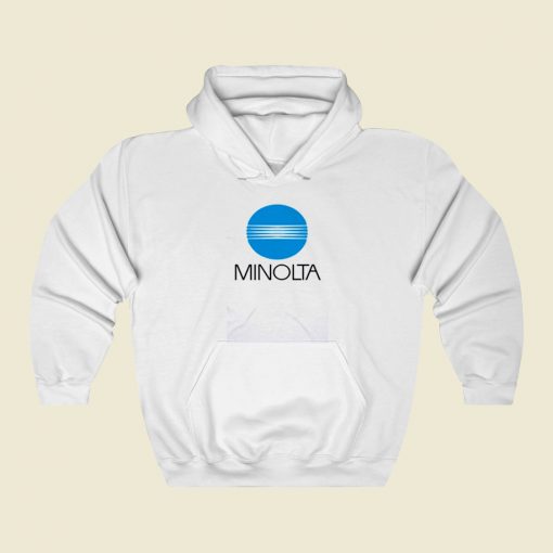 Minolta Camera Retro Street Hoodie Style