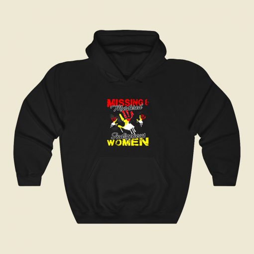 Missing And Murdered Indigenous Women 80s Hoodie Fashion