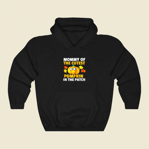 Mommy Of The Cutest Pumpkins 80s Hoodie Fashion