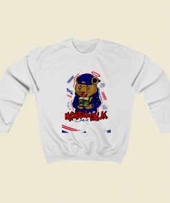 Money Talk Bear Unisex Christmas Sweatshirt Style