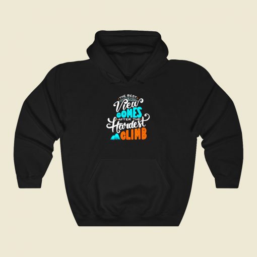 Motivation Positive Limit Sport 80s Hoodie Fashion