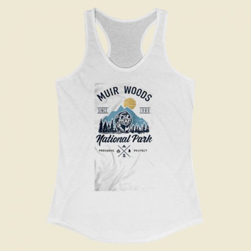 Muir Woods Women Racerback Tank Top