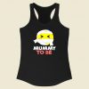 Mummy Emoji Pregnancy Racerback Tank Top Style