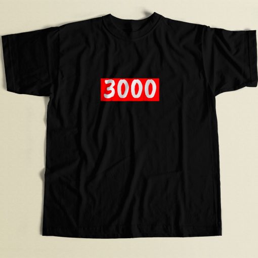 My Favorite Number Is 3000 80s Men T Shirt